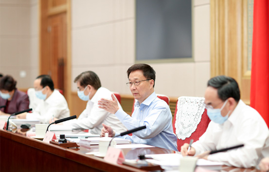 韓正主持召開中央生態環境保護督察工作領導小組會